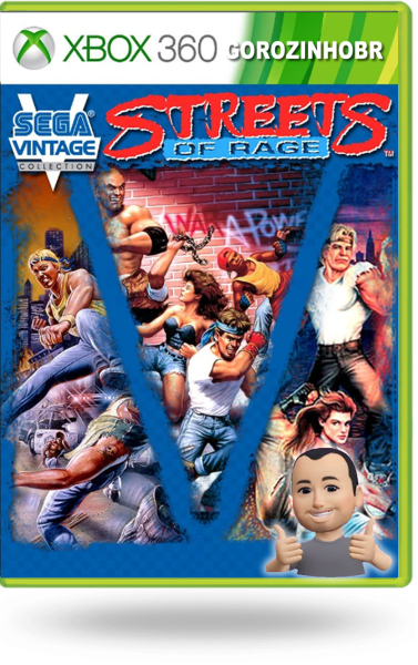 Sega Vintage Collection Streets of Rage ( XBOX 360 RGH )