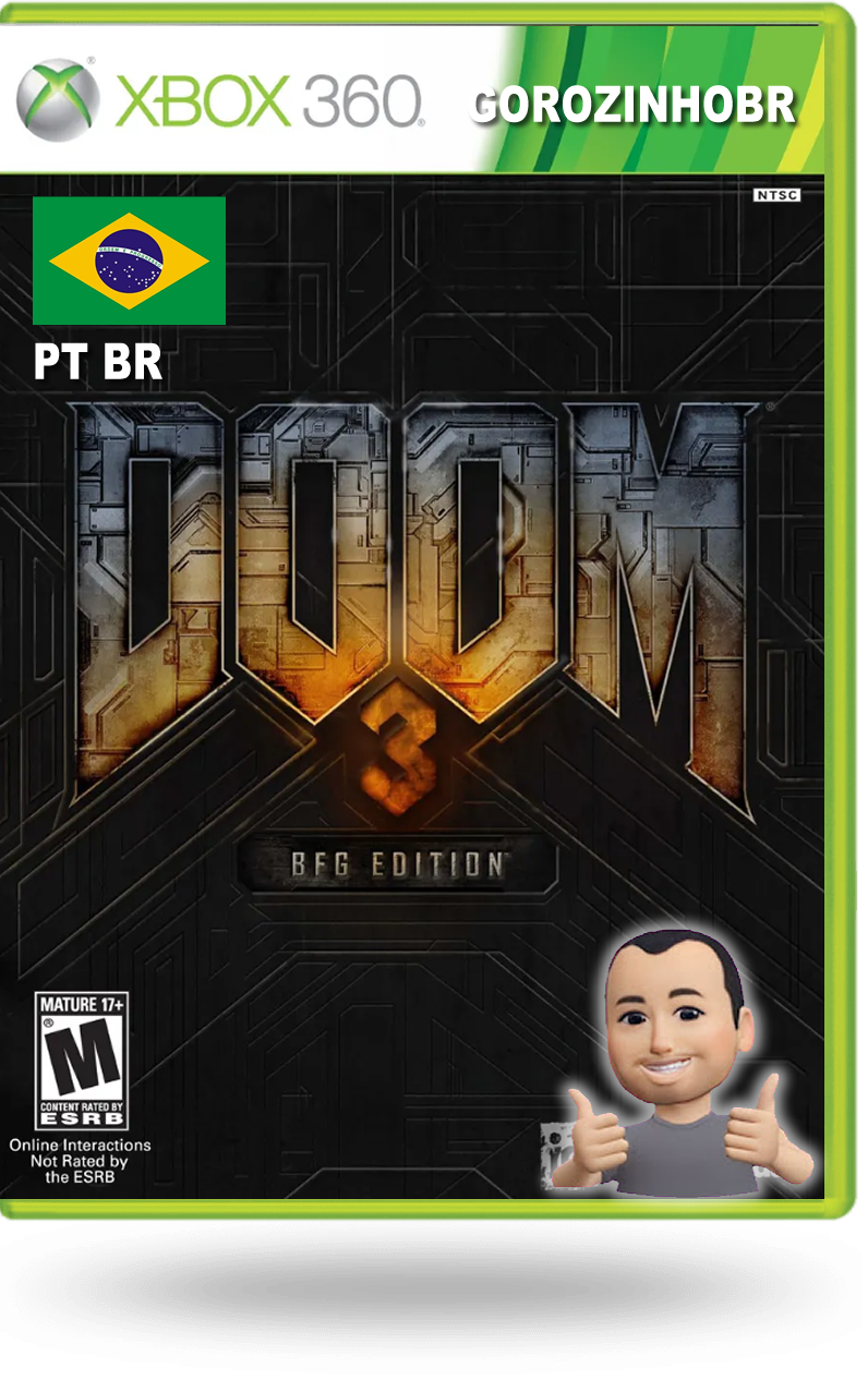 Doom 3 BFG Edition PT BR ( XBOX 360 RGH )