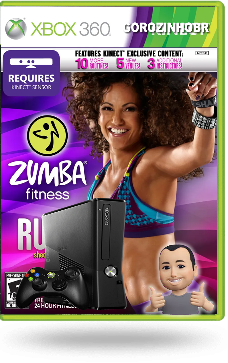 Zumba Fitness Rush  ( XBOX 360 RGH )